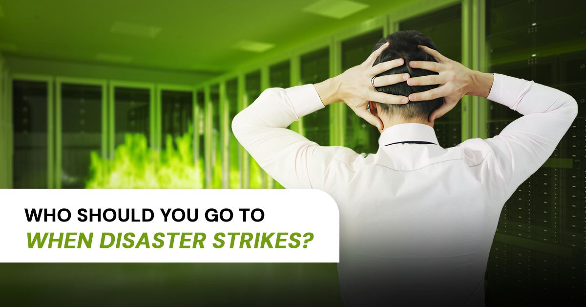 Who should you go to when disaster strikes | SAM IT Solutions