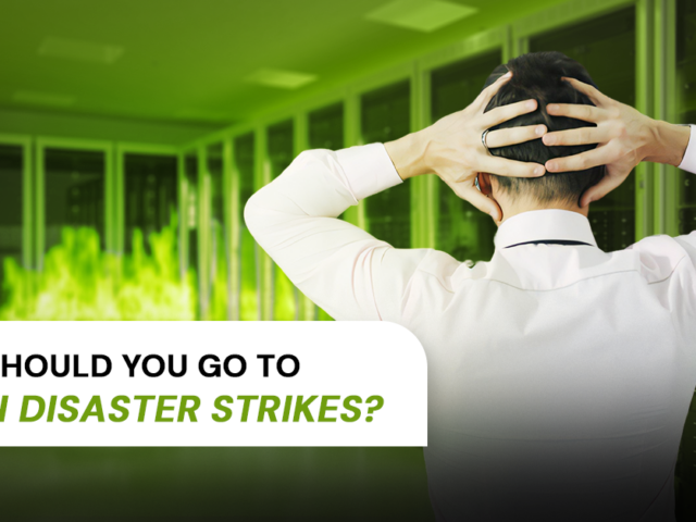 Who should you go to when disaster strikes