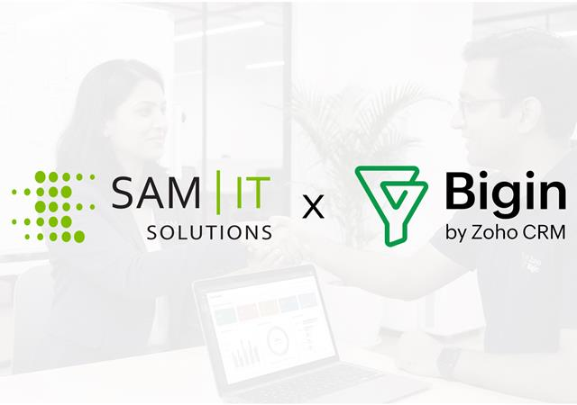 SAM IT Solutions Partners with Zoho Bigin: Finally, a Free CRM That Actually Works for Small Busines