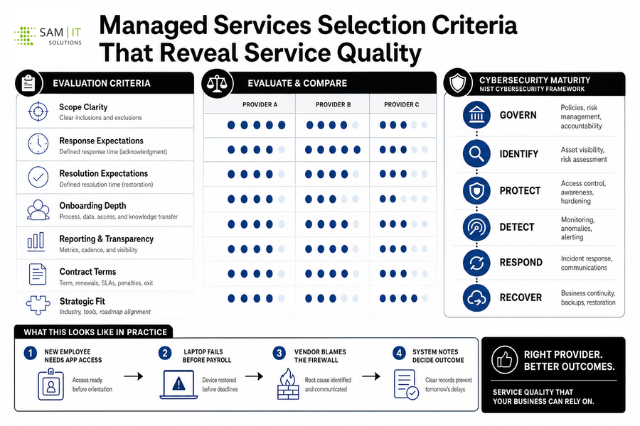 how to choose managed security services